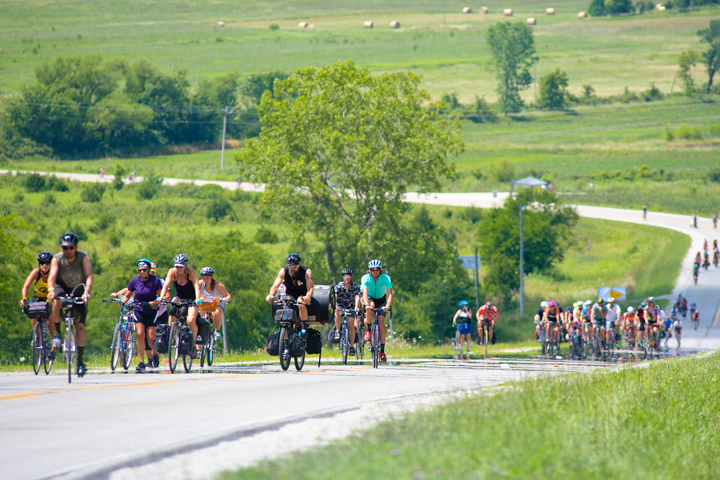 Iowa ag is on display for RAGBRAI